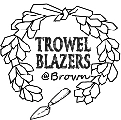 Trowelblazers@Brown logo