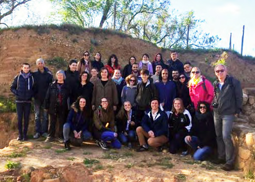 Group of people at site