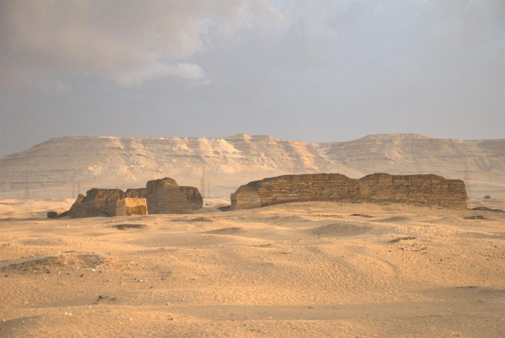 Photo of an archaeological site in Egypt