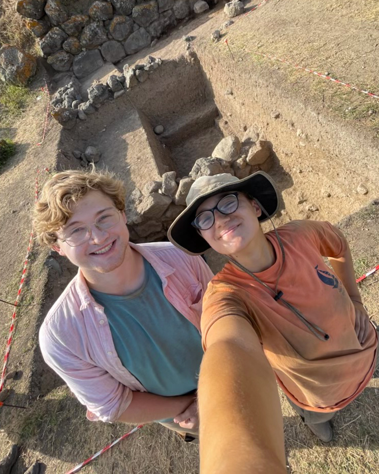 Daniel Newgarden and Olivia Massey at S'Urachi