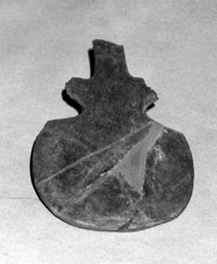 Grey schist figurine from Messina